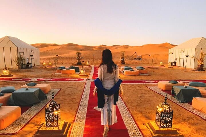Three-Day Merzouga Desert Tour from Marrakech: Camel Rides, Dunes & Desert Camp
