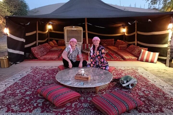Dubai Desert Sunset: Al Marmoom & Al Qudra Lakes Day Tour with Dinner photo 6