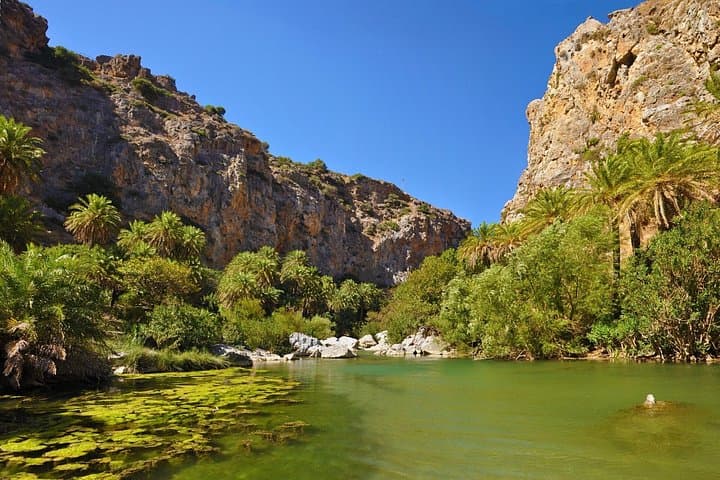 Preveli Palm Beach Day Trip from Chania: Palm Forest, River Walk & Kourtaliotiko Gorge photo 2
