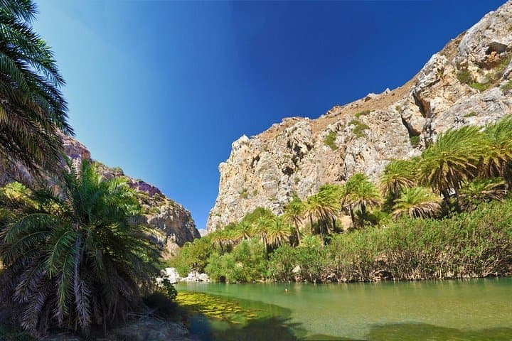 Preveli Palm Beach Day Trip from Chania: Palm Forest, River Walk & Kourtaliotiko Gorge photo 3