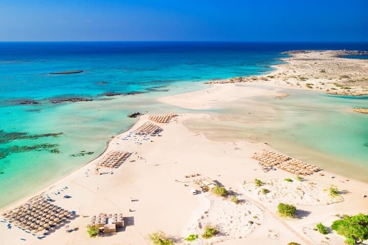 Elafonissi Beach Day Trip from Chania: Pink Sand Lagoons & Shallow Swimming