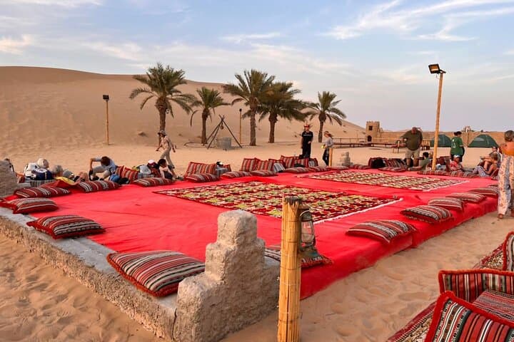 Abu Dhabi New Year Desert Safari: Dune Bashing, Sandboarding, BBQ & Midnight Celebration photo 3
