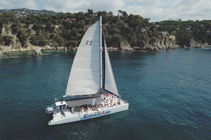 Afternoon Catamaran Cruise from Lloret de Mar — Costa Brava Swim & Snorkel photo 2