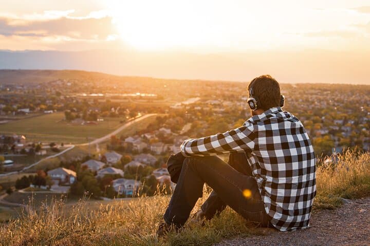 Sunset Mindful Hike Near Denver: inspiraHike in Lone Tree, CO photo 4