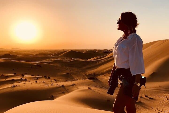 Dubai Desert Dune Buggy Adventure with Camel Rides & Sandboarding photo 5