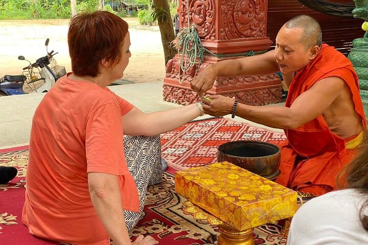 Siem Reap Monastery Water Blessing: Authentic Monk Ceremony and Cultural Visit photo 2