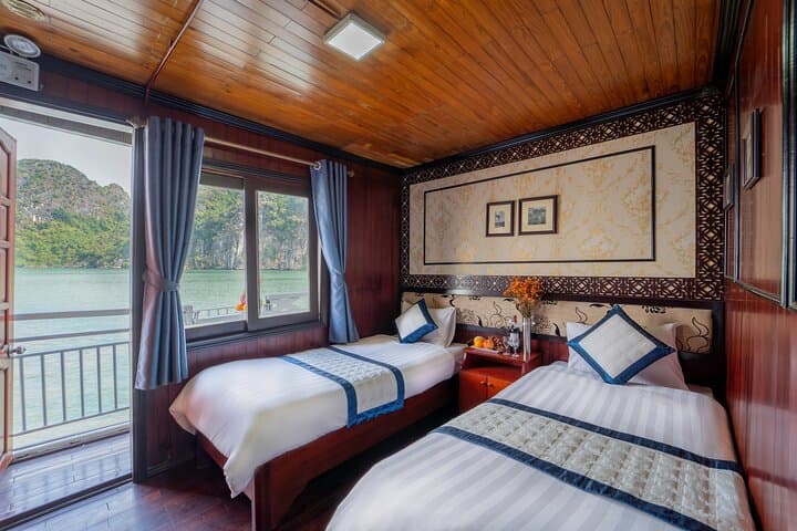 Halong Bay 2-Day Traditional Boat Cruise: Caves, Kayaking & Titop Island photo 4