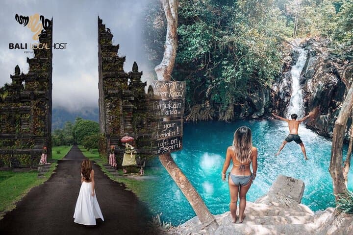 Aling-Aling Waterfall Jumping & Sliding Day Trip from Ubud — Handara Gate Included photo 3