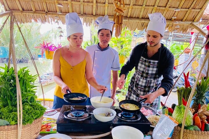 Hoi An Basket Boat, Lantern Making & Cooking Class in Cam Thanh Village photo 6