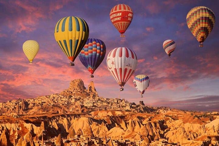 2-Day Cappadocia Tour from Antalya with Cave Hotel & Optional Sunrise Balloon Ride