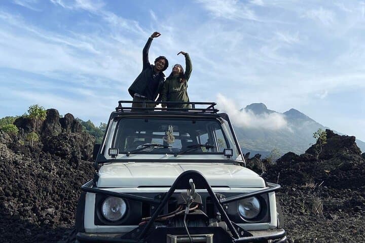 Mount Batur Sunrise Jeep Tour with Tibumana Waterfall & Coffee Tasting photo 2