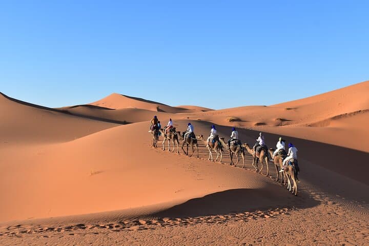 3-Day Erg Chigaga Desert Tour from Marrakesh — Dunes, Kasbahs & Camel Trek