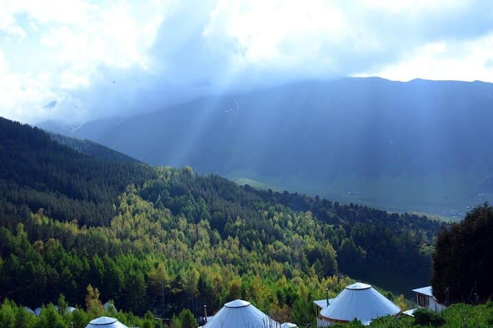 Chunkurchak Gorge Day Tour: Sky Bridge, Pigeon Waterfall & Horseback Riding from Bishkek photo 3