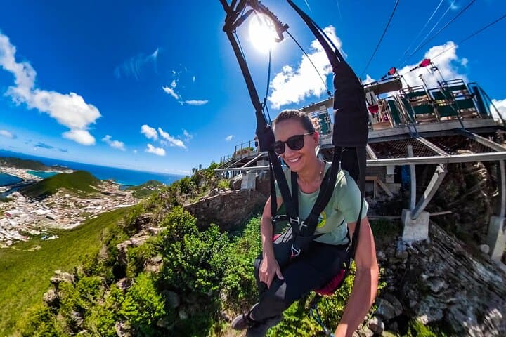 St Maarten Sky Explorer & Flying Dutchman Zipline Adventure