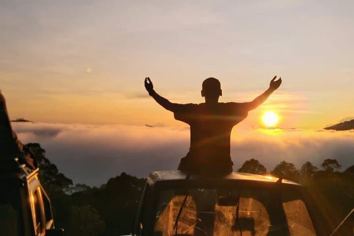 Mount Batur Sunrise Jeep Tour: Black Lava Fields, Coffee & Tegalalang