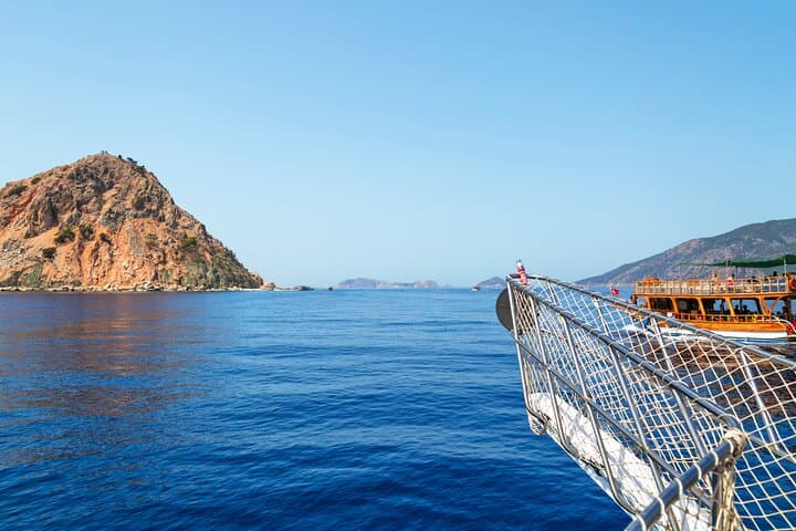 Boat Trip to Antalya's Lower Düden Waterfall — Swim Beneath the Cliffs photo 2