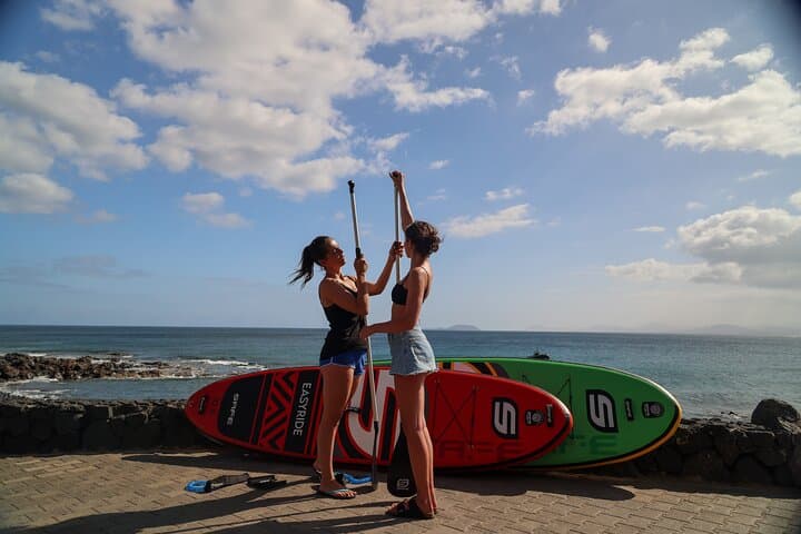 Stand Up Paddle Las Palmas — Beginner SUP Lesson on Las Canteras Beach