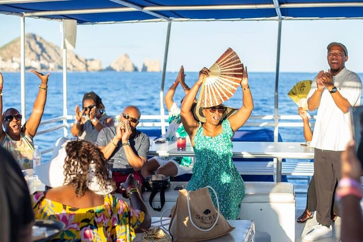 Cabo Fiesta Dinner Cruise: Catamaran Party, Arch Views & Tacos photo 6