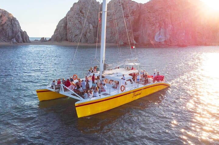 Jazz and Wine Sunset Cruise in Cabo San Lucas — Catamaran Sunset, Wine & Sea Lions