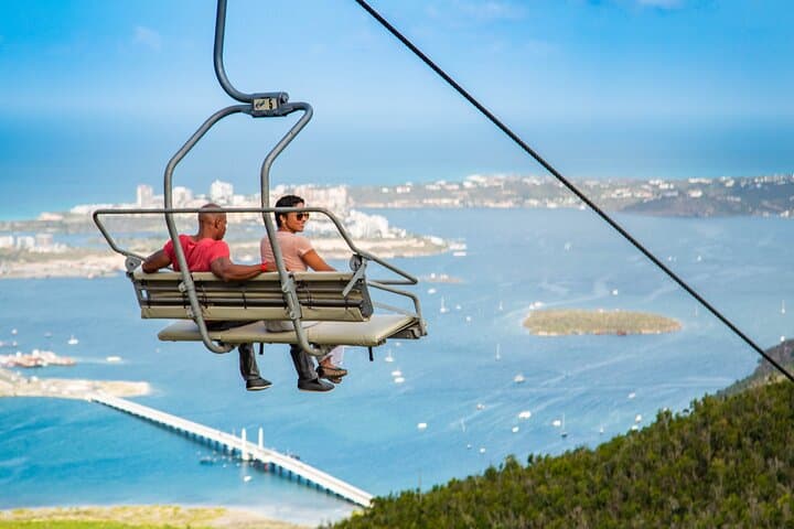 St Maarten Sky Explorer: 360-Degree Views from Sentry Hill Chairlift photo 4