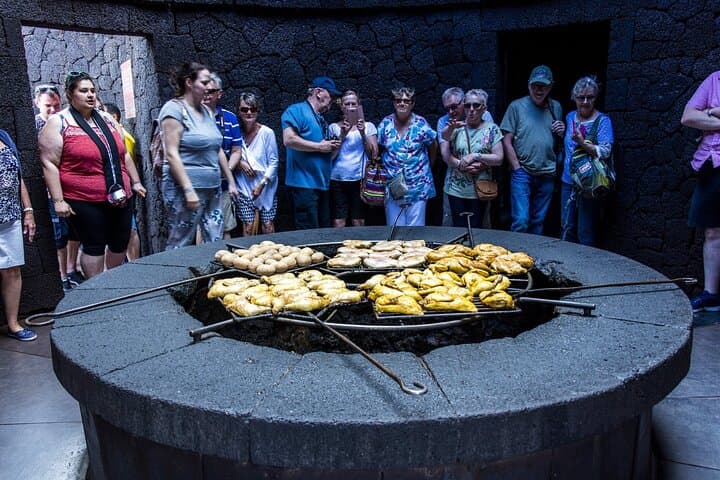 Sunset at Timanfaya: Lanzarote Volcano Half-Day Tour & BBQ at El Diablo photo 3