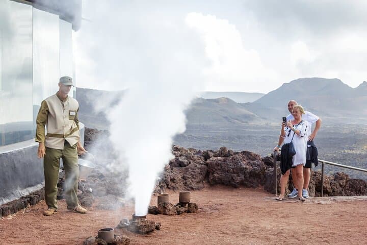 Sunset at Timanfaya: Lanzarote Volcano Half-Day Tour & BBQ at El Diablo photo 4
