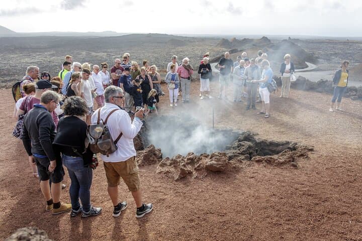 Sunset at Timanfaya: Lanzarote Volcano Half-Day Tour & BBQ at El Diablo photo 5