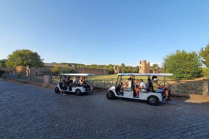 Rome Catacombs and Appian Way by Golf Cart: Small-Group Historical Drive photo 2