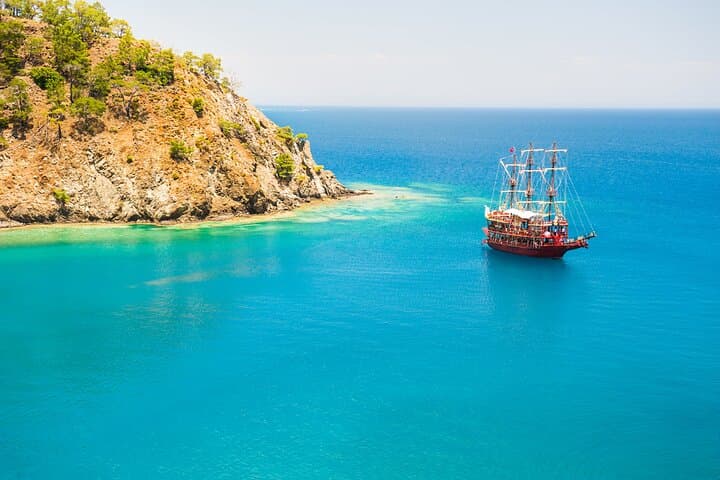 Phaselis Bay Boat Trip from Belek: Swim, Ruins & Turkish Riviera Views photo 2