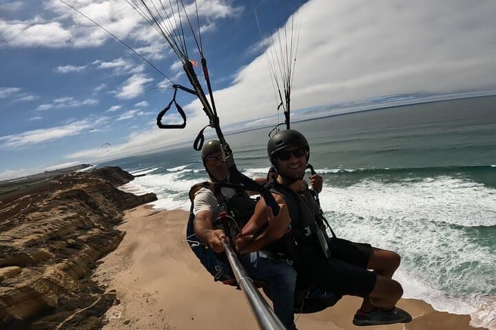 Tandem Paragliding from Lisbon — Coastal Flights over Costa da Caparica