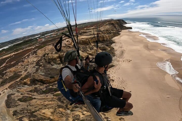 Tandem Paragliding from Lisbon — Coastal Flights over Costa da Caparica photo 2