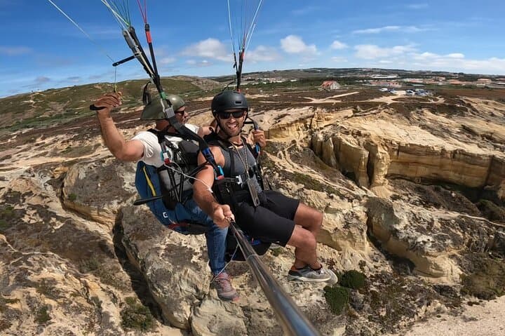 Tandem Paragliding from Lisbon — Coastal Flights over Costa da Caparica photo 3