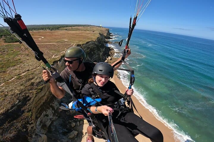 Tandem Paragliding from Lisbon — Coastal Flights over Costa da Caparica photo 6
