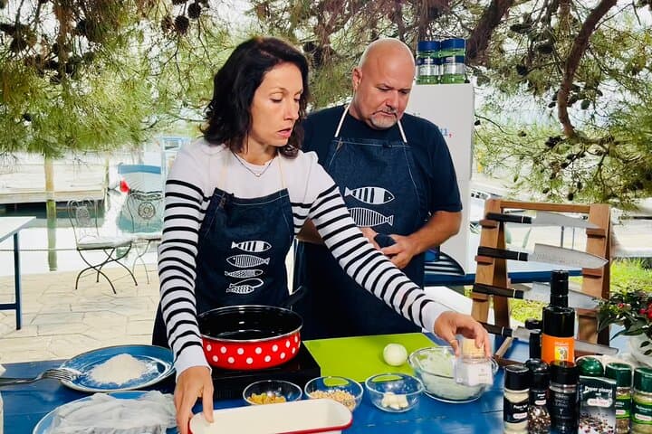 Mediterranean Fish Cooking Workshop with Irena Fonda — Koper Hands-On Seafood Class photo 6