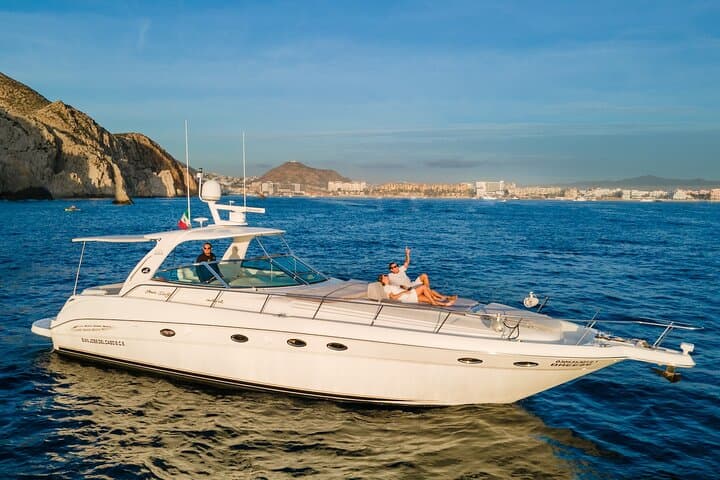 Los Cabos Luxury 50-Foot Yacht Charter — Private Snorkel & Land's End Cruise photo 2