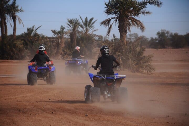 Marrakech Quad Adventure: Palm Groves, Dunes & Berber Tea with Hotel Pickup photo 3