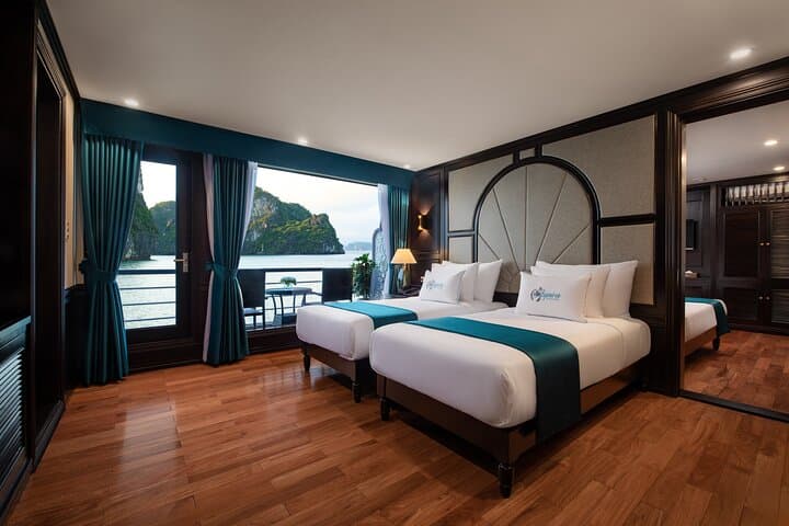 Luxury Halong & Lan Ha Bay 2-Day Aspira Cruise from Hanoi photo 4