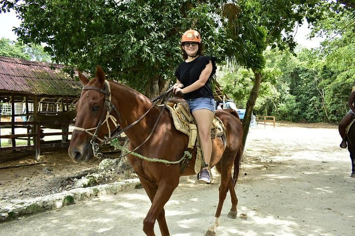 Riviera Maya Jungle Combo: ATV, Horseback, Zipline & Cenote Adventure photo 2