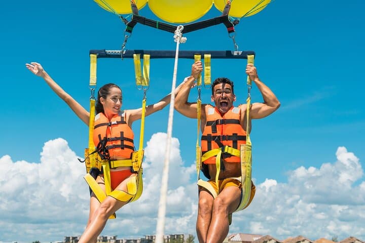 Parasail Maroma Beach: Sky-High Views with Beach Club Access in Riviera Maya photo 1