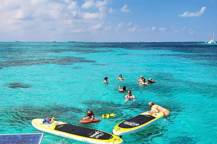 Private Catamaran to Isla Mujeres: Snorkel, Swim and Beach Club Day Trip from Cancun photo 5