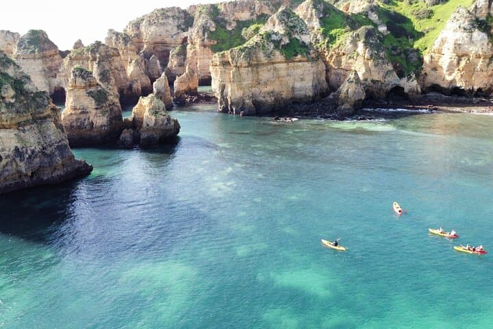 Kayak Ponta da Piedade: Guided Kayak Tour from Marina de Lagos photo 5