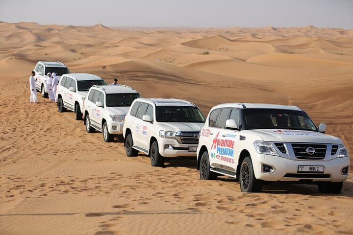 Dubai Lahbab Desert Safari: Can-am Maverick X3 Turbo Dune Bashing, Sandboarding & BBQ photo 2
