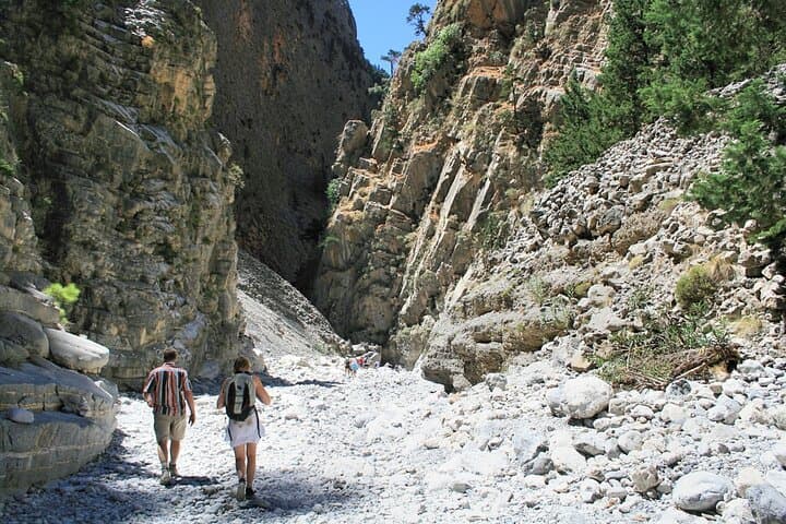 Full-Day Samaria Gorge Hike from Chania: 16 km Through Crete's Longest Gorge