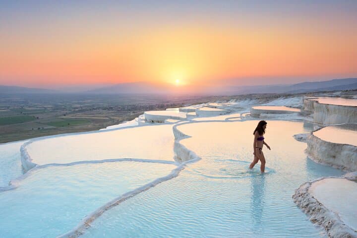 Pamukkale Day Tour from Izmir: Explore Travertine Terraces & Ancient Hierapolis photo 2