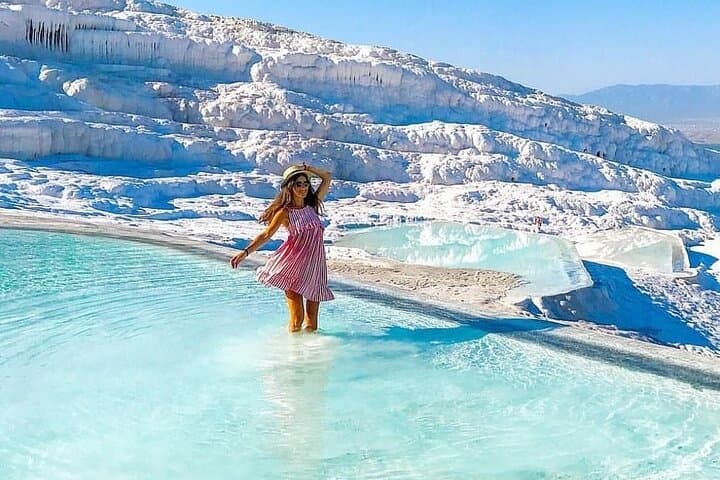Pamukkale Day Tour from Izmir: Explore Travertine Terraces & Ancient Hierapolis photo 3