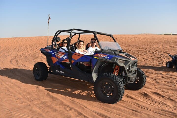 Self-Drive Polaris RZR Adventure and Sandboarding in Dubai's Lahbab Desert photo 4