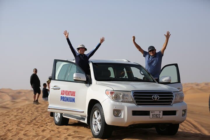 Self-Drive Polaris RZR Adventure and Sandboarding in Dubai's Lahbab Desert photo 6
