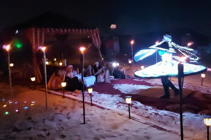 Private Romantic Dubai Desert Dinner with Camel Ride, Dune Bashing & Falcons photo 5