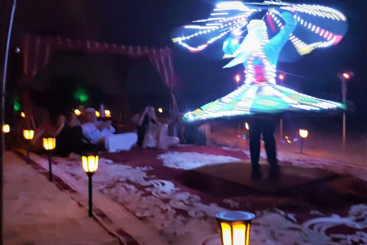 Private Romantic Dubai Desert Dinner with Camel Ride, Dune Bashing & Falcons photo 6