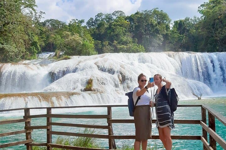 Palenque, Misol-Ha & Agua Azul: Full-Day Mayan Ruins and Waterfalls Tour